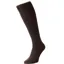 HJ77DarkBrown Wool Knee High